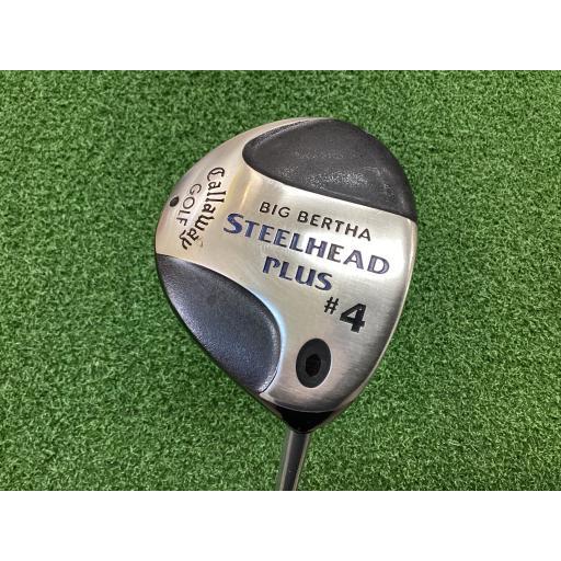 キャロウェイ Callaway ビッグバーサ スチールヘッド プラス フェアウェイウッド BIG BERTHA STEELHEAD PLUS  4W USA フレックスS 中古 Cランク｜golfpartner｜03