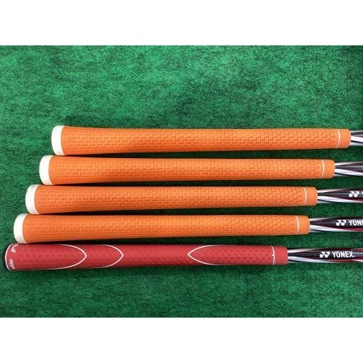 ヨネックス YONEX サイバースター ナノV ネクステージ アイアンセット CYBER STAR NANO V NEXTAGE  6S フレックスR 中古 Dランク｜golfpartner｜05