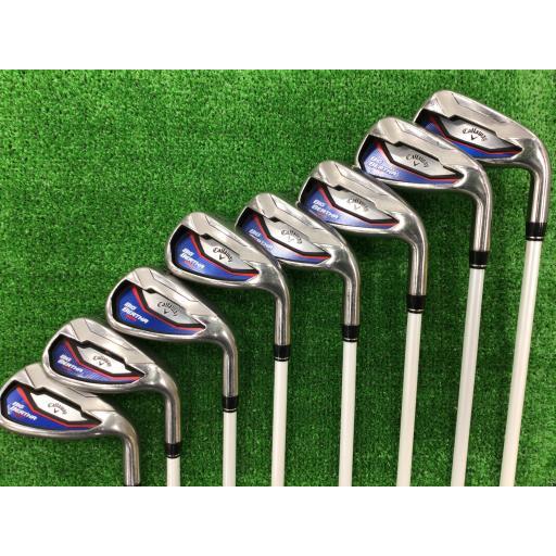 【良品】キャロウェイ ビッグバーサ ベータ メンズアイアンセット 7本 R 良品】キャロウェイ ビッグバーサ ベータ メンズアイアンセット 7本 R