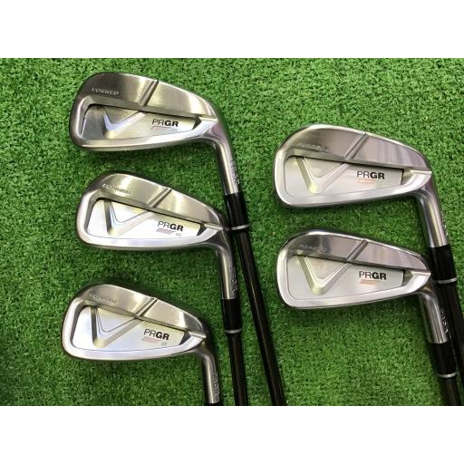 プロギア PRGR アイアンセット 05 PRGR 05 5S フレックスSR 中古 Cランク｜golfpartner｜02