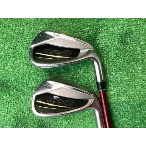 プロギア PRGR レッド アイアンセット チタンフェース(2016) RED チタンフェース(2016) 5S フレックスR 中古 Dランク｜golfpartner｜02