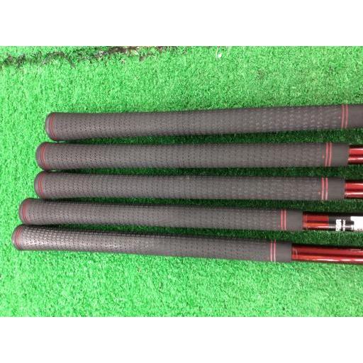 プロギア RS アイアンセット RED RS RED 5S フレックスSR 中古 Cランク｜golfpartner｜05