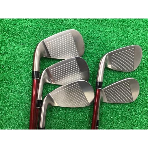 プロギア PRGR レッド アイアンセット チタンフェース(2016) RED チタンフェース(2016) 5S フレックスR 中古 Cランク｜golfpartner｜02