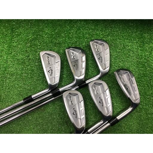 キャロウェイ Callaway レーザー レイザー フォージド アイアンセット RAZR X FORGED 6S USA フレックスSR 中古 Cランク｜golfpartner｜03