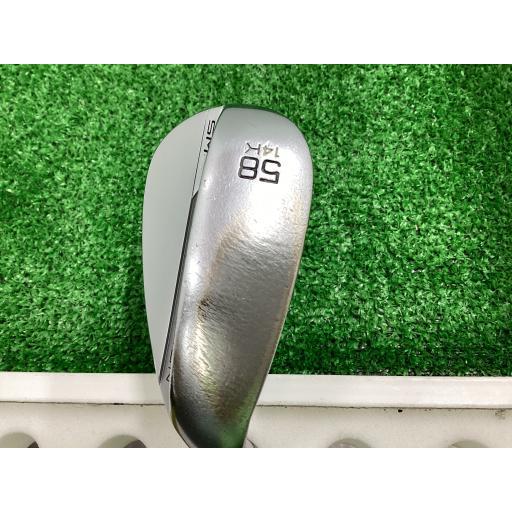 タイトリスト Titleist ボーケイ ウェッジ SPIN MILLED SM8 ツアークロム VOKEY SPIN MILLED SM8 ツアークロム 58°/14°K フレックスS 中古 Dランク｜golfpartner｜02