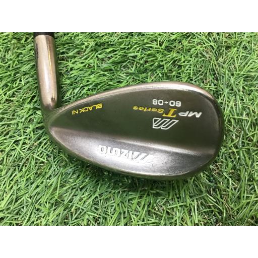 ミズノ MP ウェッジ T4 ブラックニッケル MP-T4 ブラックニッケル 60°/08° フレックスその他 中古 Dランク｜golfpartner｜02