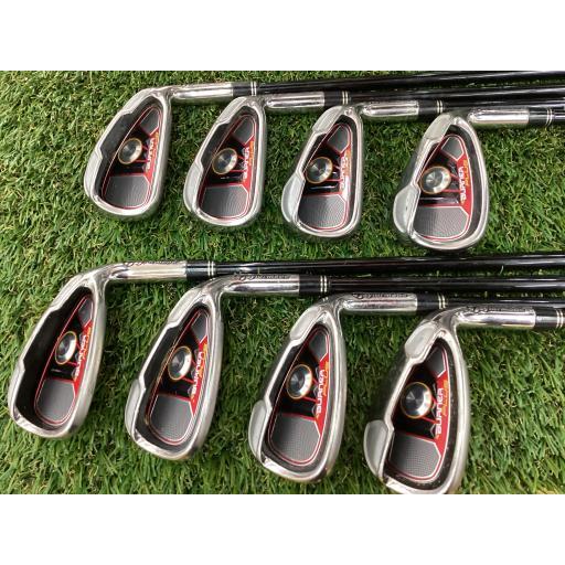 テーラーメイド Taylormade バーナー プラス アイアンセット BURNER PLUS  8S フレックスR 中古 Cランク｜golfpartner｜02