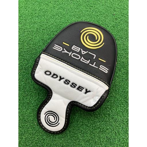 美品希少オデッセイストロークラボ SEVEN センターシャフト33ヘッドカバー有 STROKE LAB オデッセイ ストロークラボ パター SEVEN 33インチ 中古 C