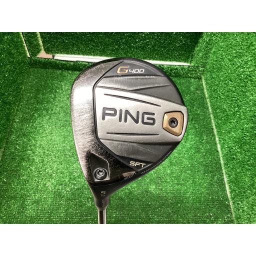 ピン PING フェアウェイウッド G400 SFT 5W レフティ フレックスX 中古  