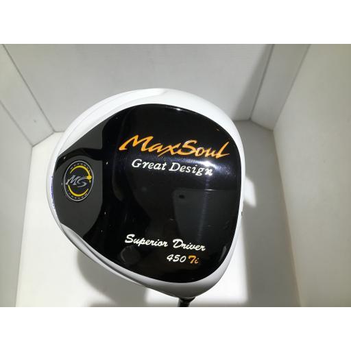 マックスソウル マックスソール ドライバー Superior 450Ti ホワイト 