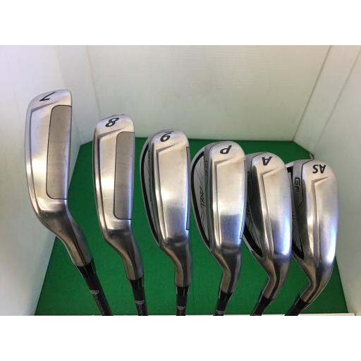 ツルヤ アクセル アイアンセット GF AXEL 8S フレックスR 中古 Cランク 