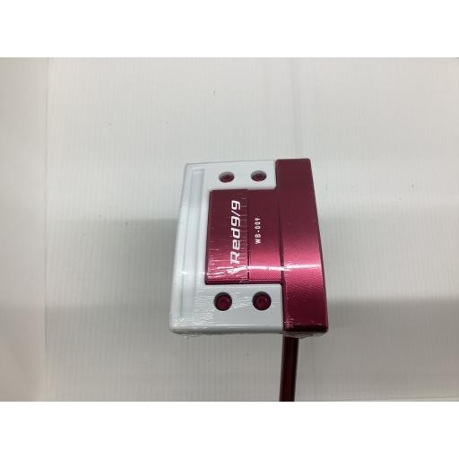 美品&使用少 Kasco Red9/9 WB-009 パター 34in Red9/9 ホワイトバック／Red9/9 Whiteback WB-009 ボックスタイプ