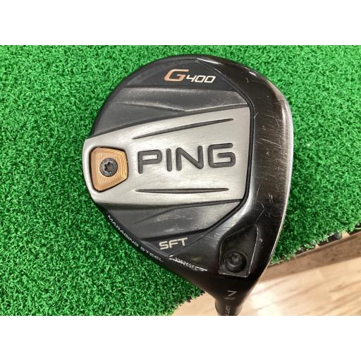 ピン PING フェアウェイウッド G400 SFT 7W フレックスS 中古 C  
