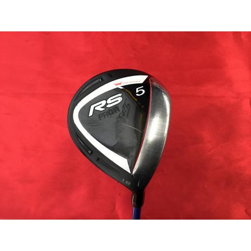 【美品】 PRGR プロギア RS 5W (2018) PRGR（プロギア） RS(2018) 5W フェアウェイウッド FW フレックスS