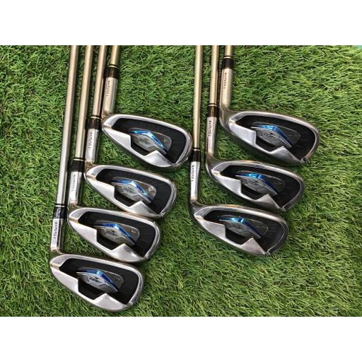 ツルヤ アクセル アイアンセット BL AXEL 8S フレックスR 中古 Dランク  
