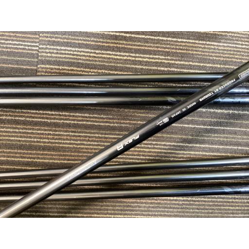 ツルヤ アクセル アイアンセット Gold Premium V AXEL Gold Premium V 7S フレックスR 中古 Cランクの画像