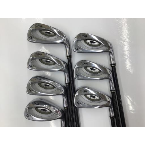 PRGR プロギア アイアンセット 502 is3 8S フレックスSR 中古 Cランク 