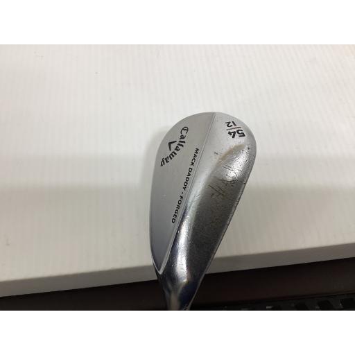 キャロウェイ Callaway マックダディ ウェッジ FORGED(2019) クロムメッキ MACK DADDY FORGED(2019) クロムメッキ 54°/12° フレックスS 中古 Dランクの画像