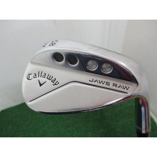 キャロウェイJAWS RAWウェッジ　58度　12W FLEX S Callaway（キャロウェイ） JAWS RAW クロムメッキ 58°/12°X ウェッジ