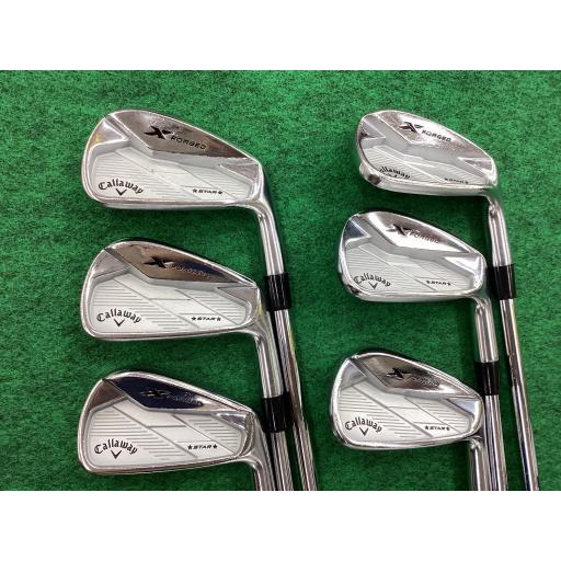 キャロウェイ X FORGED STAR 2021 アイアン6本セット Callaway（キャロウェイ） X FORGED STAR 6S アイアンセット IR