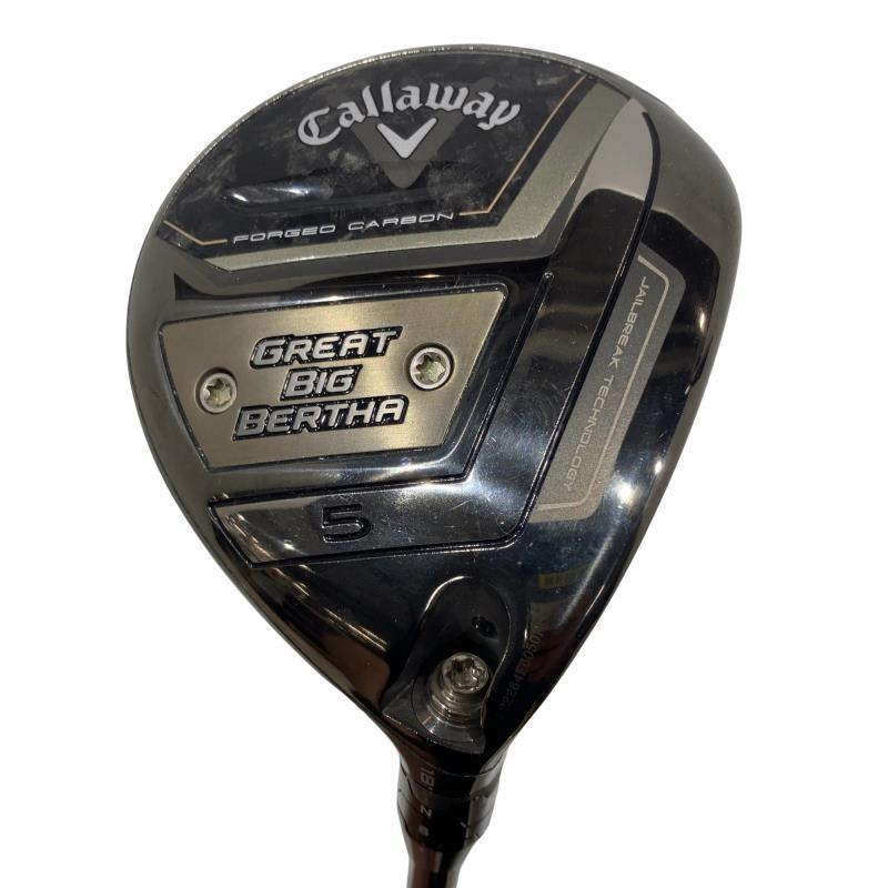 グレートビックバーサ　フェアウェイウッド　2023年モデル　5w Callaway（キャロウェイ） GREAT BIG BERTHA(2023) 5W フェアウェイ