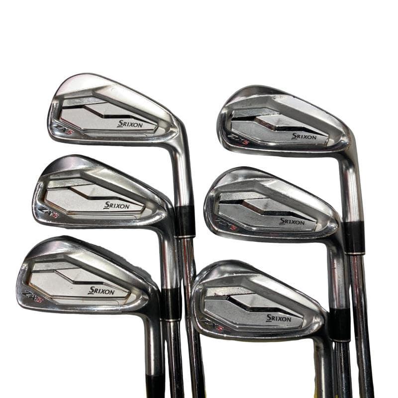 クローディア出品　6 DUNLOP（ダンロップ） SRIXON ZXi5 ブラック 6S アイアンセット IR