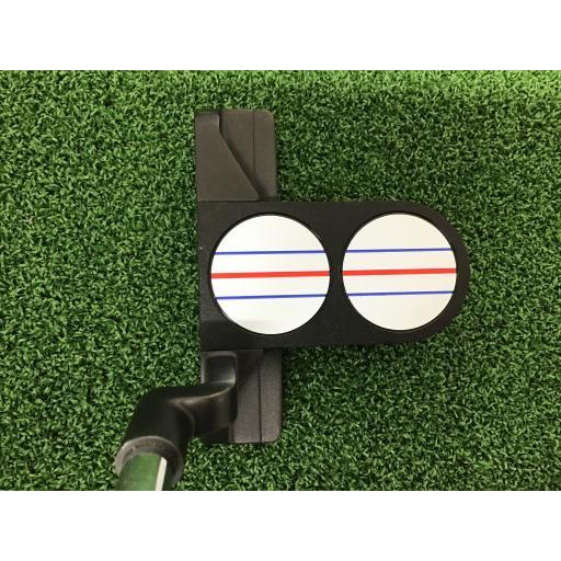 オデッセイ トリプル トラック パター 2-BALL BLADE TRIPLE TRACK 2-BALL BLADE 34インチ 中古 Cランクの画像