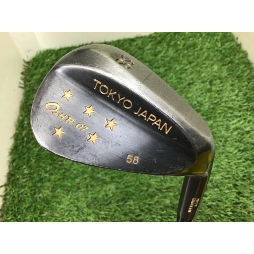 EVEN GOLF HR-07(星) 黒染め 58°(黄) ウェッジ WG フレックスS