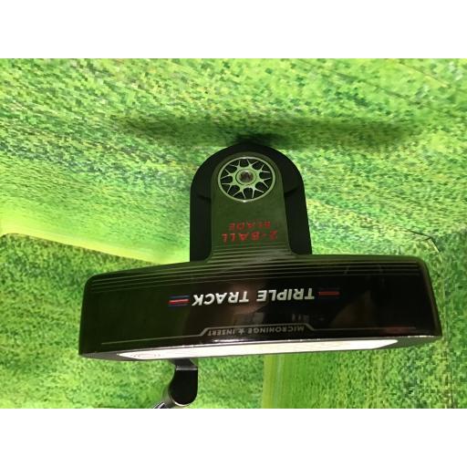 【美品】トリプル・トラック2-BALLBLADEパター　34インチ ODYSSEY（キャロウェイゴルフ） オデッセイ TRIPLE TRACK 2-BALL BLADE