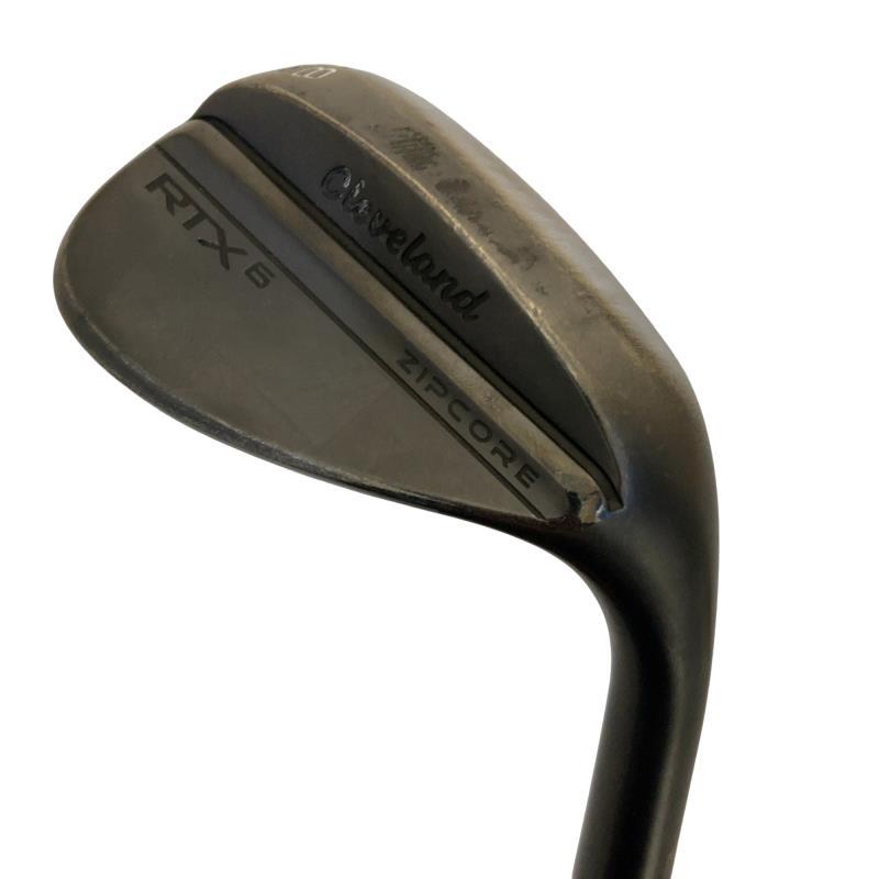 【交渉中】クリーブランドゴルフ RTX6 ZIPCORE ブラックサテン 58° Cleveland Golf（クリーブランドゴルフ） クリーブランド Cleveland