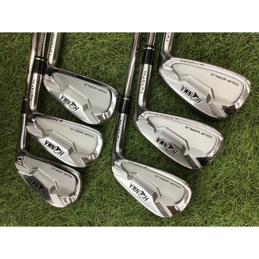 ホンマゴルフ ツアーワールド ホンマ HONMA アイアンセット TOUR WORLD TW737Vs 6S フレックスS 中古 Dランクの画像