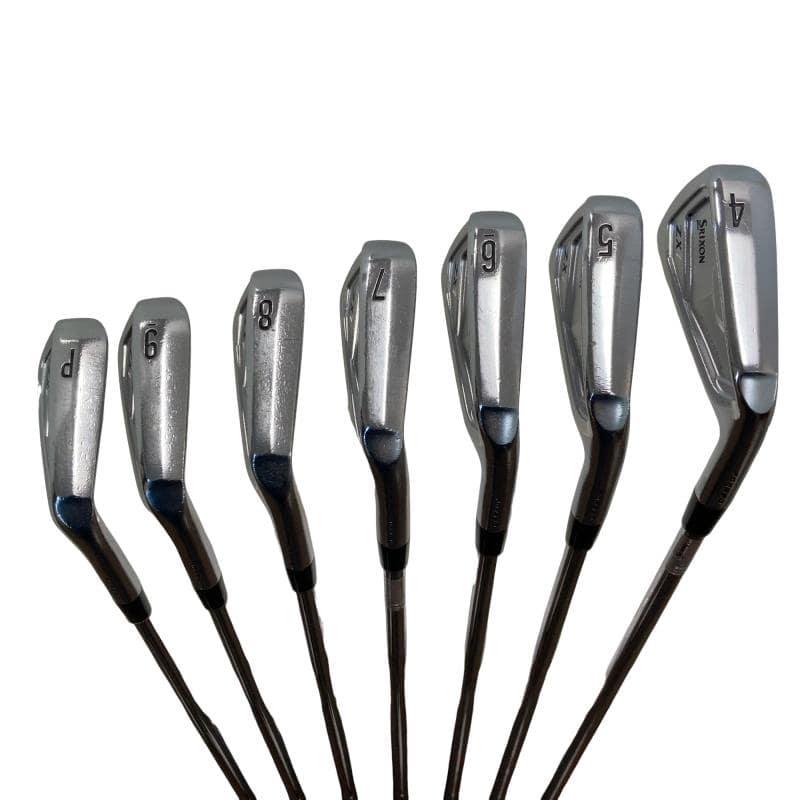 ダンロップ SRIXON ZX7 Mk II  8S アイアンセット IR フレックスSの画像