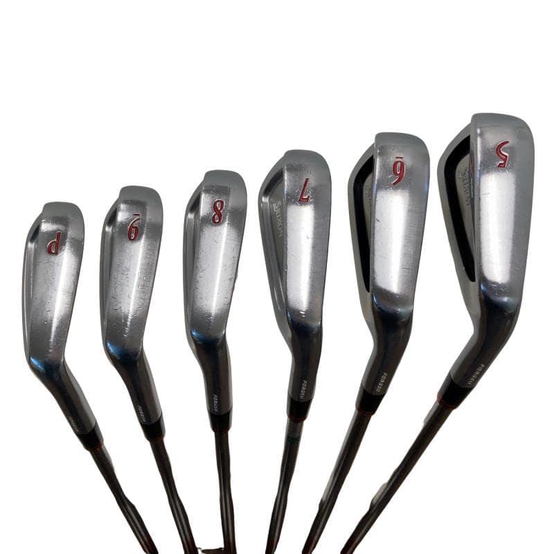 ダンロップ SRIXON Z COMBO 限定(レッド) 6S アイアンセット IR フレックスSの画像