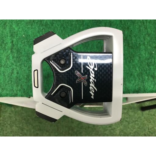 【美品/公式購入】テーラーメイド Spider X チョークホワイト 33インチ TaylorMade（テーラーメイド） Spider X CHALK/WHITE シングルベンド