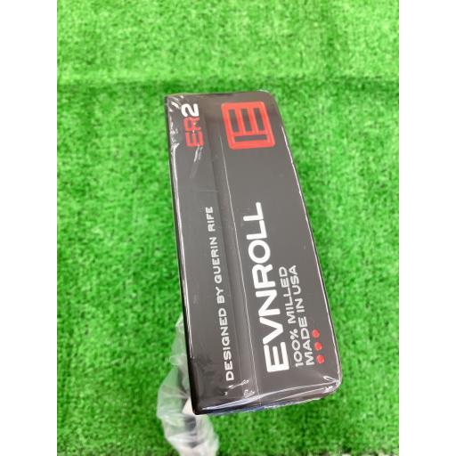 イーブンロール パター ER2 BLACK EVNROLL 34インチ レフティ 中古 N
