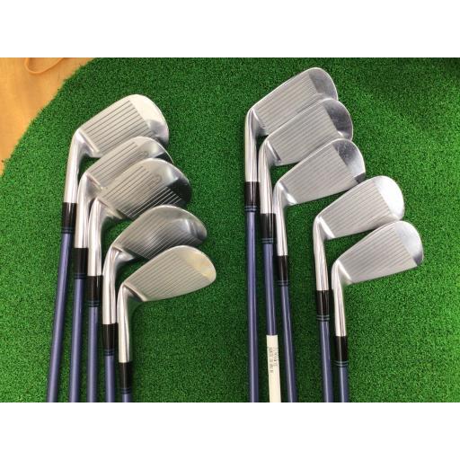 BRIDGESTONE／ J's チタンマッスル アイアン 10本セット 良品】ブリヂストン J's チタンマッスル メンズアイアンセット 10本 S