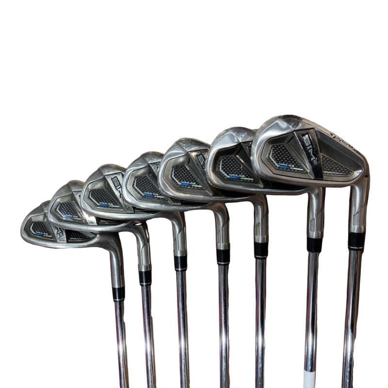 テーラーメイド　SIM2MAX アイアン 7本セット　S TaylorMade（テーラーメイド） SIM2 MAX・OS 7S アイアンセット IR