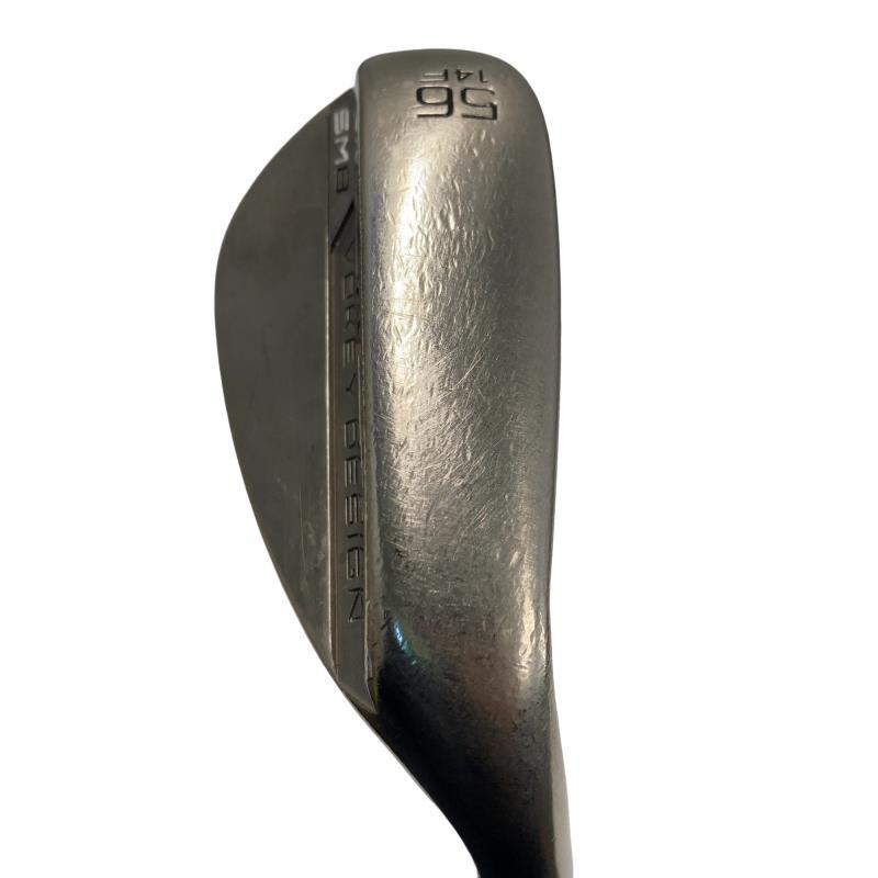 タイトリスト VOKEY SPIN MILLED SM8 ブラッシュドスチール 56°/14°F ウェッジ WG フレックスSの画像