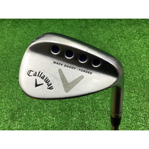 キャロウェイ マックダディ フォージド ウェッジ MACK DADDY FORGED ミルキークロム 52°/10° フレックスS 中古 Cランクの画像