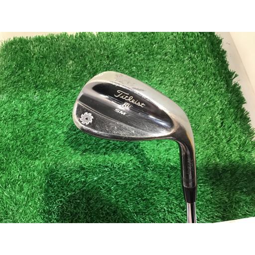 【美品】VOKEY ブラッシュド SM7 MILLED SPIN VOKEY Titleist（タイトリスト） 58° ブラッシュドスチール SM7 MILLED SPIN クラブ