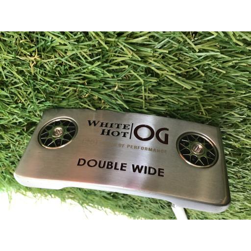 (美品)オデッセイWHITE HOT OG DOUBLE WIDE 33インチ ODYSSEY（キャロウェイゴルフ） オデッセイ WHITE HOT OG DOUBLE WIDE