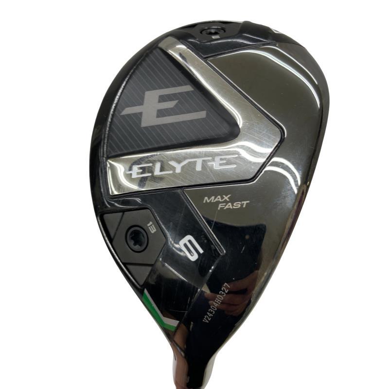 【ほぼ新品未使用】ELYTE MAX FAST 6W ユーティリティクラブ エリート マックスファスト／ELYTE MAX FAST ユーティリティー