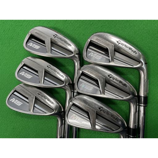 【中古ゴルフクラブ】(5本セット)テーラーメイド M5 アイアン 2019 (日本仕様) KBS MAX MT85 JP スチール 6〜9.P【14日間返品OK】 返品OK 【中古ゴルフクラブ】(5本セット)テーラーメイド M5 アイアン