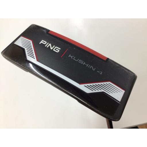 PING パター　KUSHIN 4 2021年 ブラックドット 34インチ　美品 PING（ピン） パター KUSHIN 4(2021) PING KUSHIN 4(2021) 34インチ