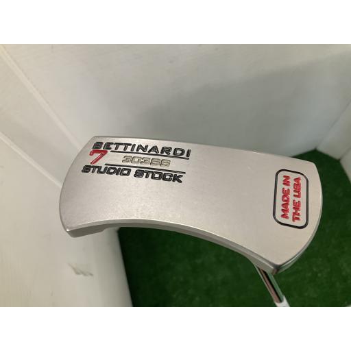【中古ゴルフクラブ】ベティナルディ　STUDIO STOCK　STUDIO STOCK #7(2021) パター スチールシャフト　シャフト：スチールシャフト ベティナルディ パター STUDIO STOCK 7(2021) BETTINARDI 35インチ