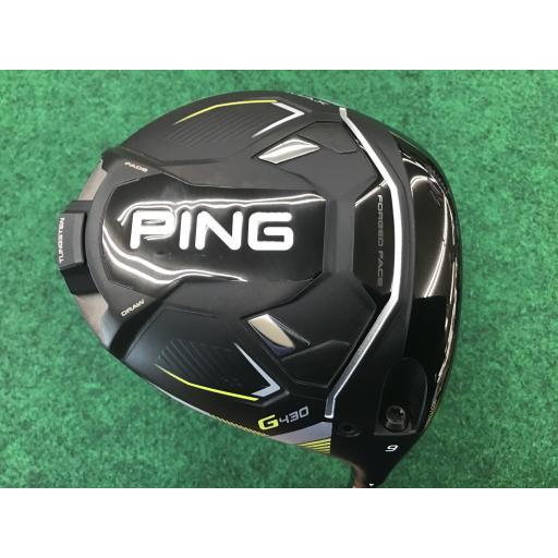 【美品】PING ドライバー G430 MAX(9°) HC付 PING ピン G430 ドライバー MAX 9° フレックスR 中古 Cランク