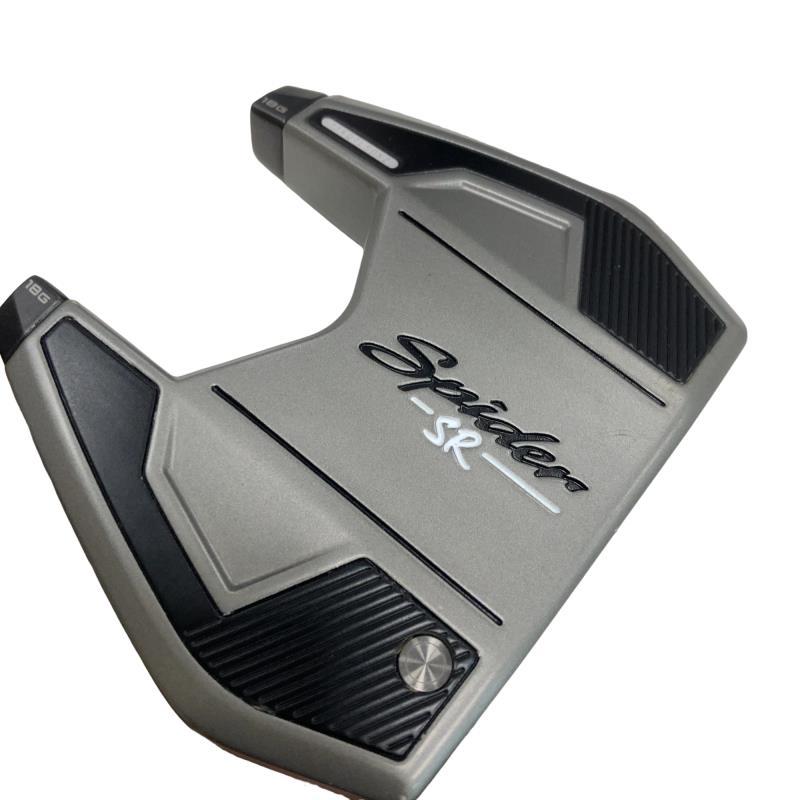 chaaaan1355 パター　スパイダー　SR 34インチ TaylorMade（テーラーメイド） Spider SR PLATINUM/WHITE シングル