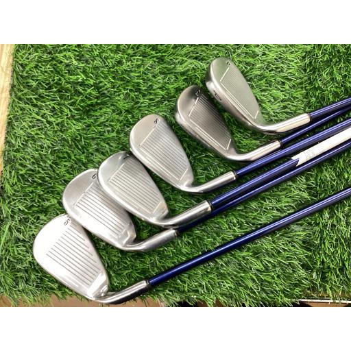 【美品】 Callaway キャロウェイ X-22 6本 アイアン メンズ キャロウェイ X22 メンズゴルフ アイアンセット 6本 右利き用 UNIFLEX