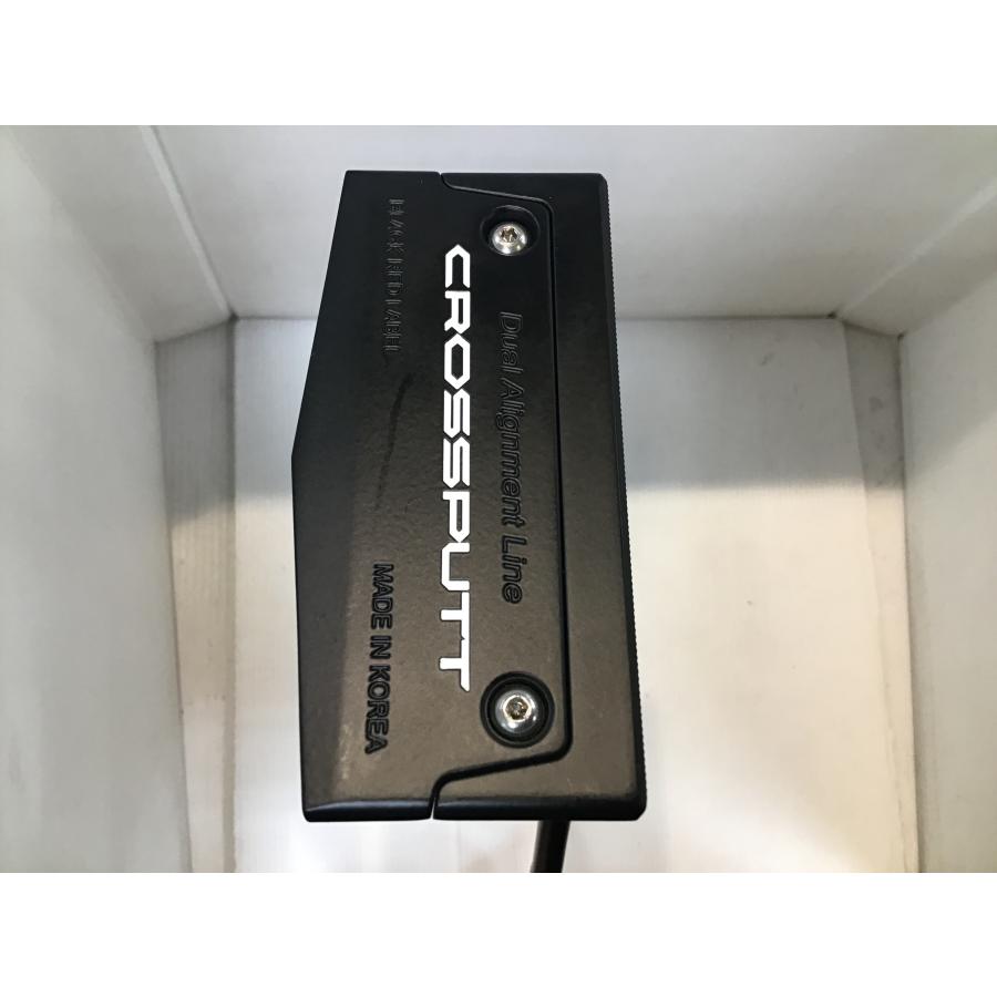 クロスパット パター RED BLACK LABEL(ブラック) CROSSPUTT 33