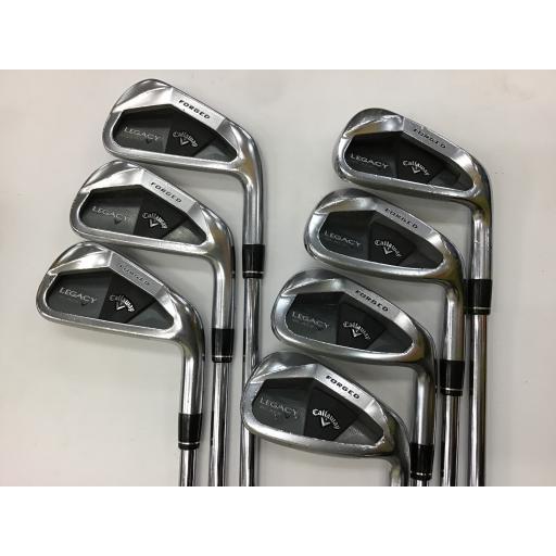 【美品】Callaway レガシーブラック アイアンセット 7本セット　4～P Callaway（キャロウェイ） レガシー ブラック アイアンセット LEGACY